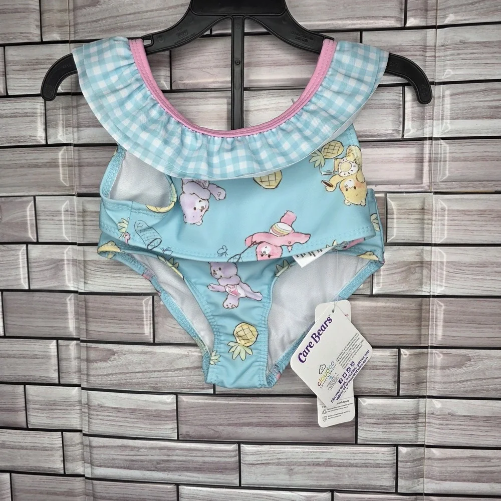 New‎ Care Bears Baby's 18M Swimwear Bikini UPF 50+ Toddler Summer Wear